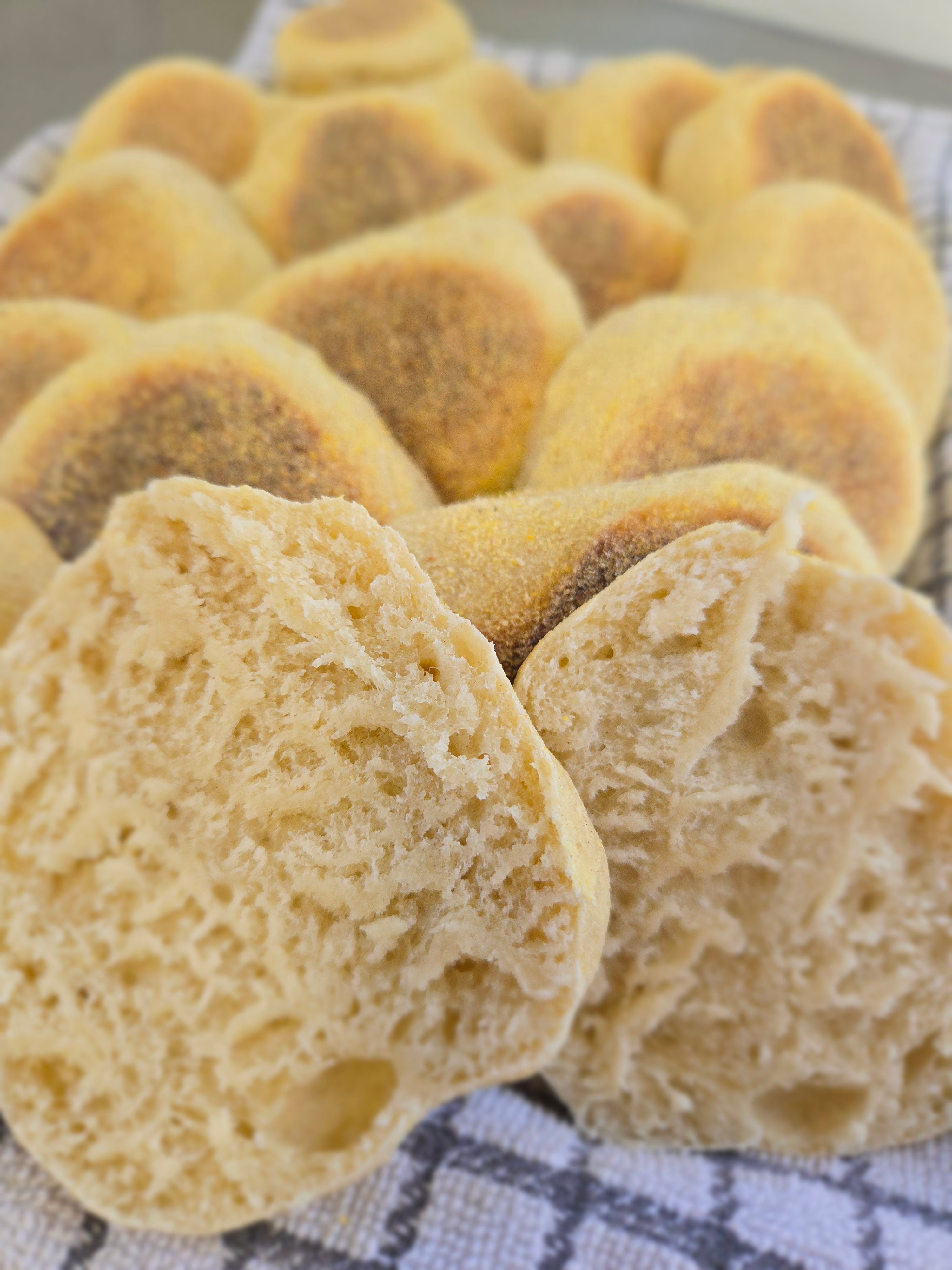 Sourdough English Muffins