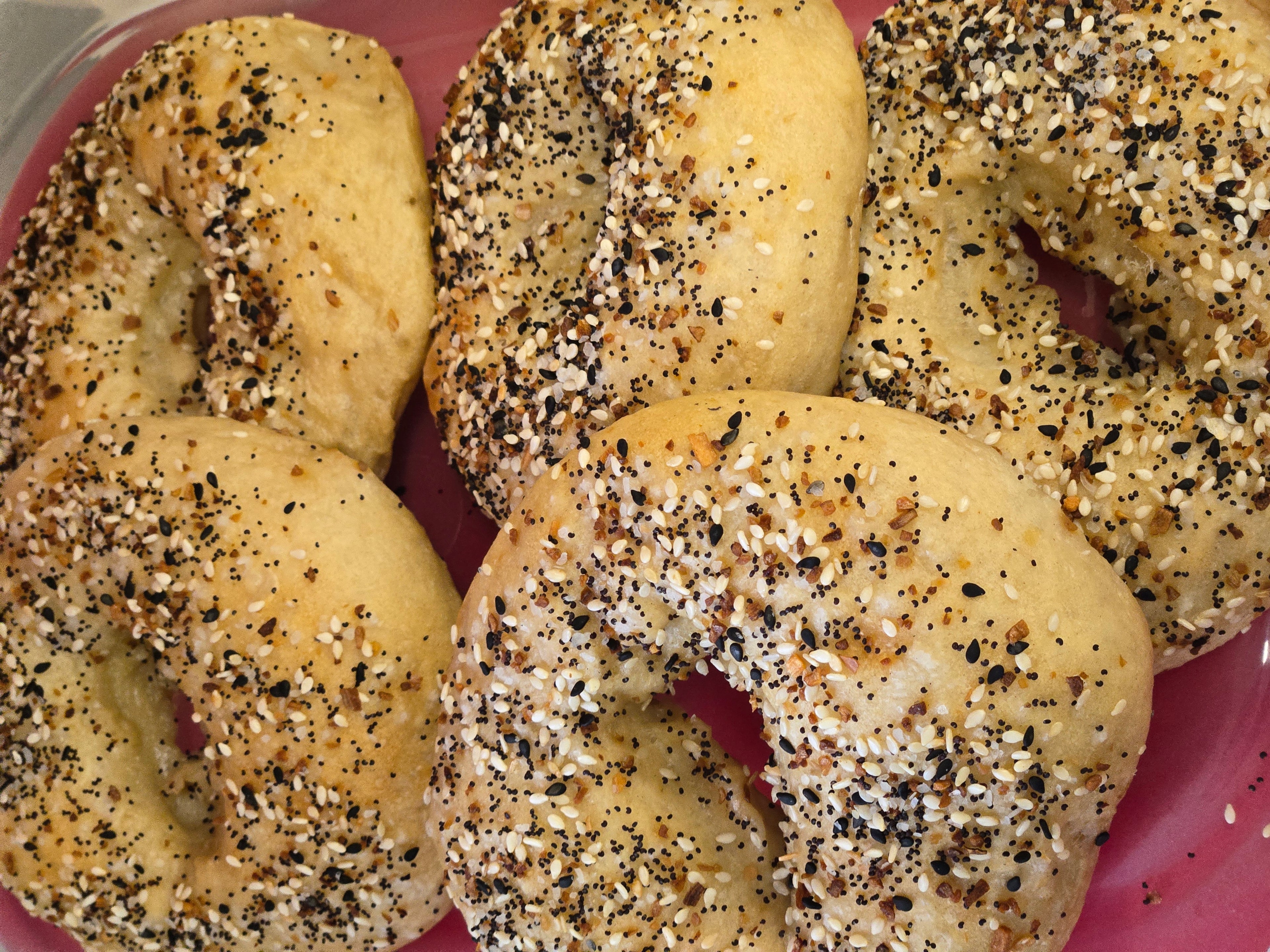 Sourdough Everything Bagels